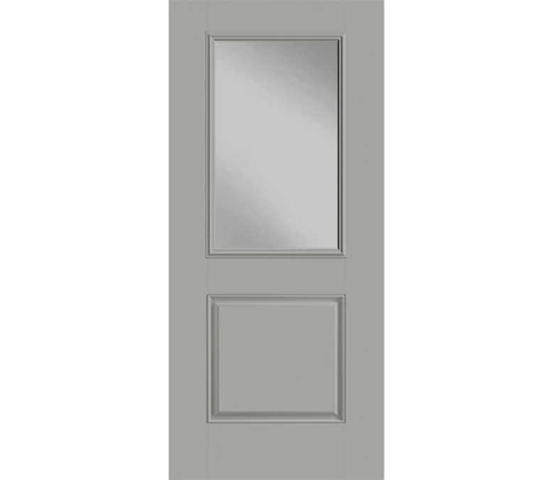 Eugene Half Light 1 Panel Fiberglass Entry Door