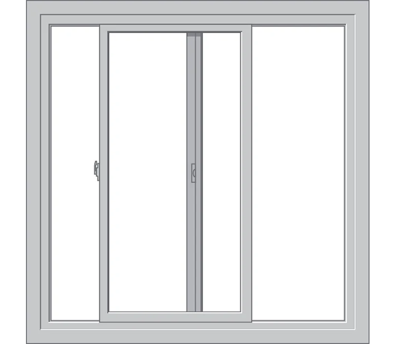 Eugene Pella Hurricane Shield Series Vinyl Sliding Window